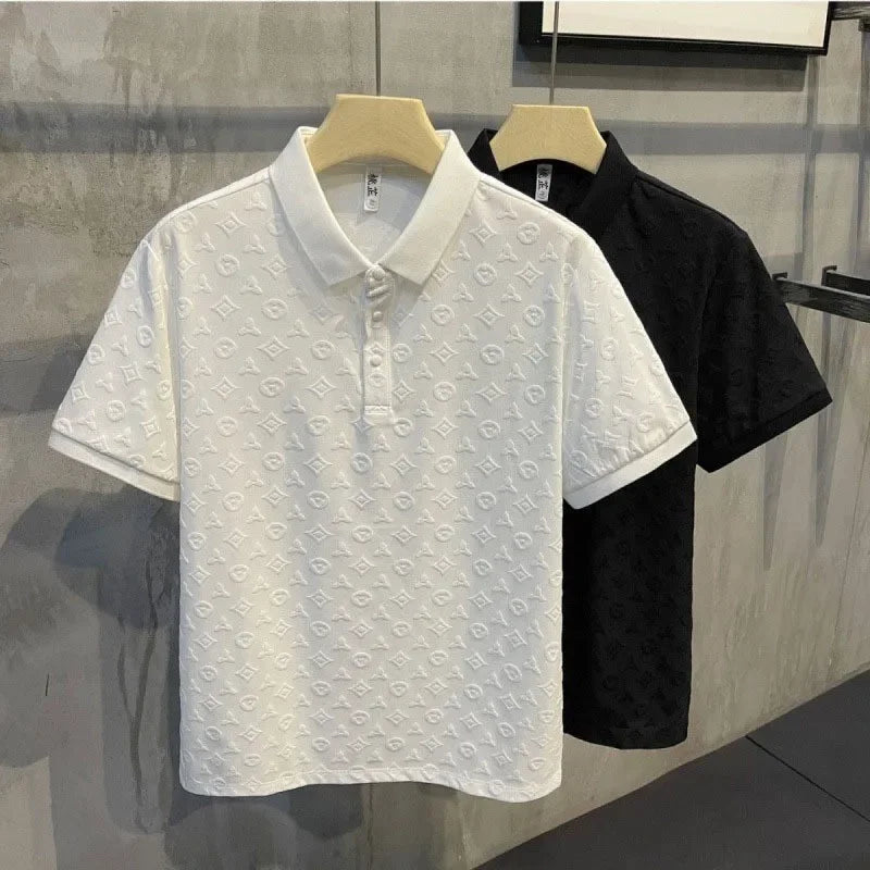 Camisa polo seda gelo