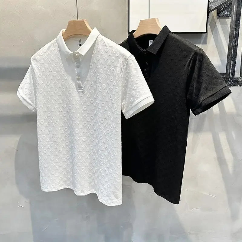 Camisa polo seda gelo