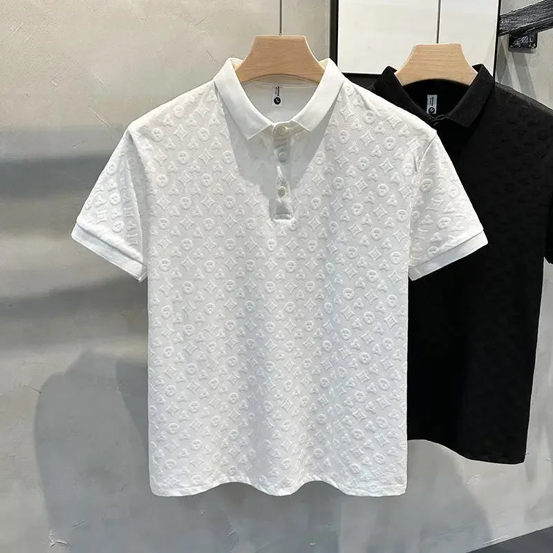 Camisa polo seda gelo
