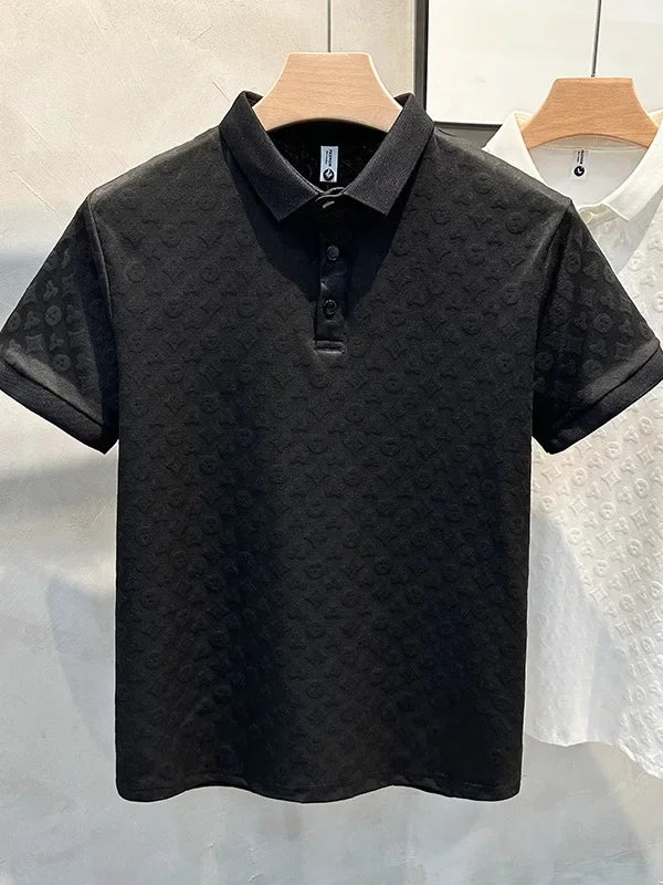 Camisa polo seda gelo