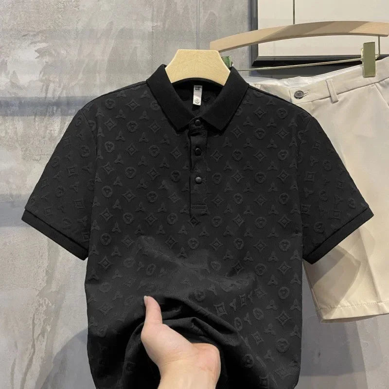 Camisa polo seda gelo