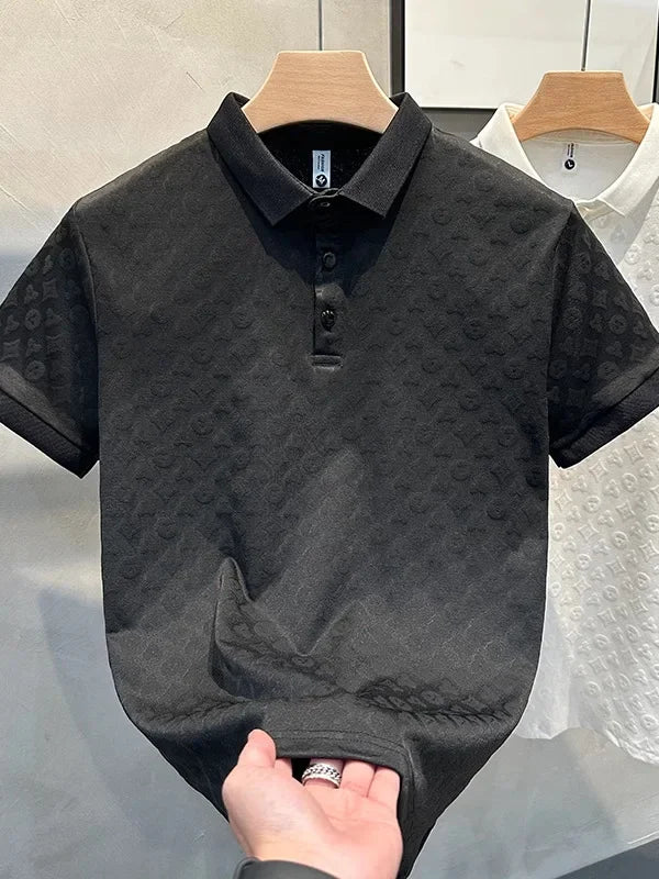 Camisa polo seda gelo