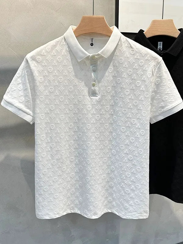 Camisa polo seda gelo